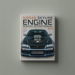 Nissan Skyline R33 Engine Service Repair Workshop Manual PDF