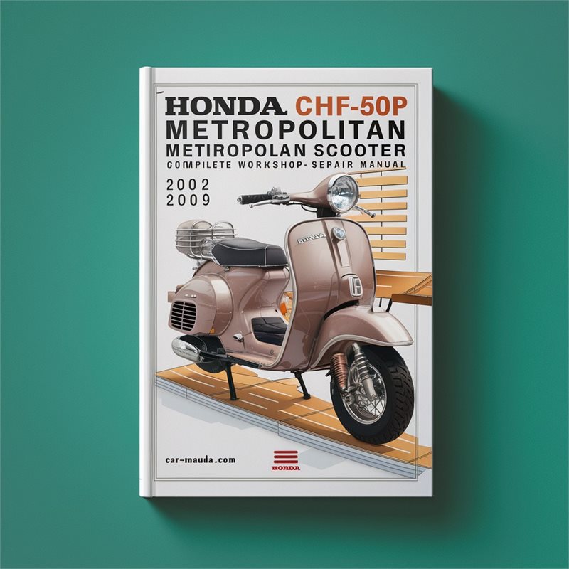 2002-2009 Honda CHF50 Metropolitan Scooter Service Repair Workshop Manual PDF