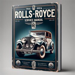 1950-1956 1948 1949 Classic Rolls Royce Rare Service Repair Workshop Manual PDF