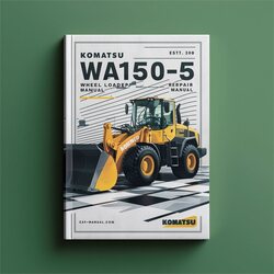 Komatsu WA150-5 Wheel Loader Service Repair Workshop Manual PDF