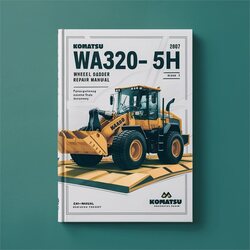 Komatsu WA320-5H Wheel Loader Service Repair Workshop Manual PDF