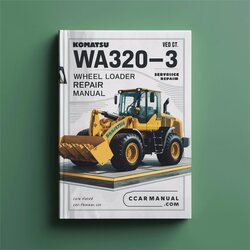 Komatsu WA320-3 Avance Wheel Loader Service Repair Workshop Manual PDF