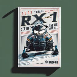 2003 Yamaha RX1 Snowmobile Service Repair Workshop Manual PDF