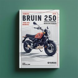 Yamaha Bruin 250 YFM-250 Owners Owner's Manual PDF