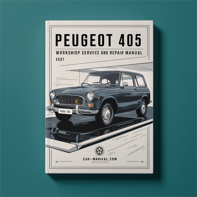 Peugeot 405 Service Repair Workshop Manual PDF