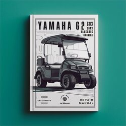 Yamaha G2 G9 Gas Electric Golf Cart Service Repair Workshop Manual PDF