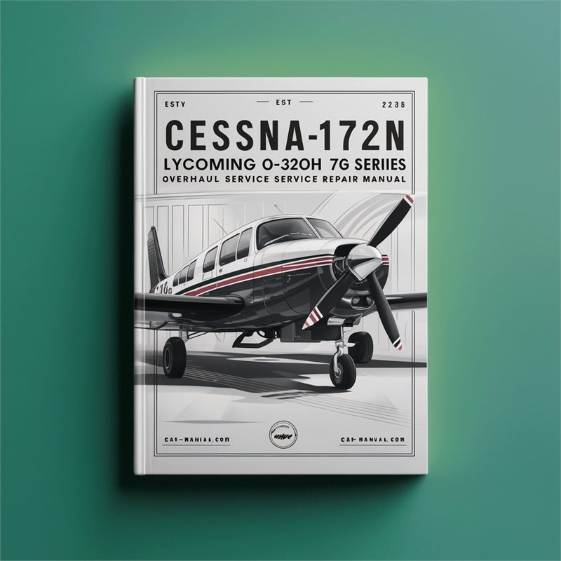 Lycoming 76 Series Cessna172n 0-320H Service Repair Workshop Manual PDF