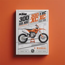 2004-2006 KTM 250 300 Sx Sxs Mxc Exc Xc W XC-W Service Repair Workshop Manual PDF