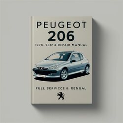 1998-2012 Peugeot 206 Service Repair Workshop Manual PDF