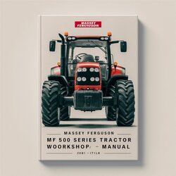 Massey Ferguson MF 500 Series Tractor Service Repair Workshop Manual PDF