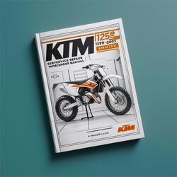 1999-2003 KTM 125 MXC Service Repair Workshop Manual PDF