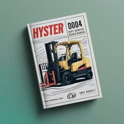Hyster D004 Forklift Service Repair Workshop Manual PDF