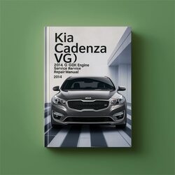2014 Kia Cadenza (VG) G 3.3 GDI Engine VG Service Repair Workshop Manual PDF
