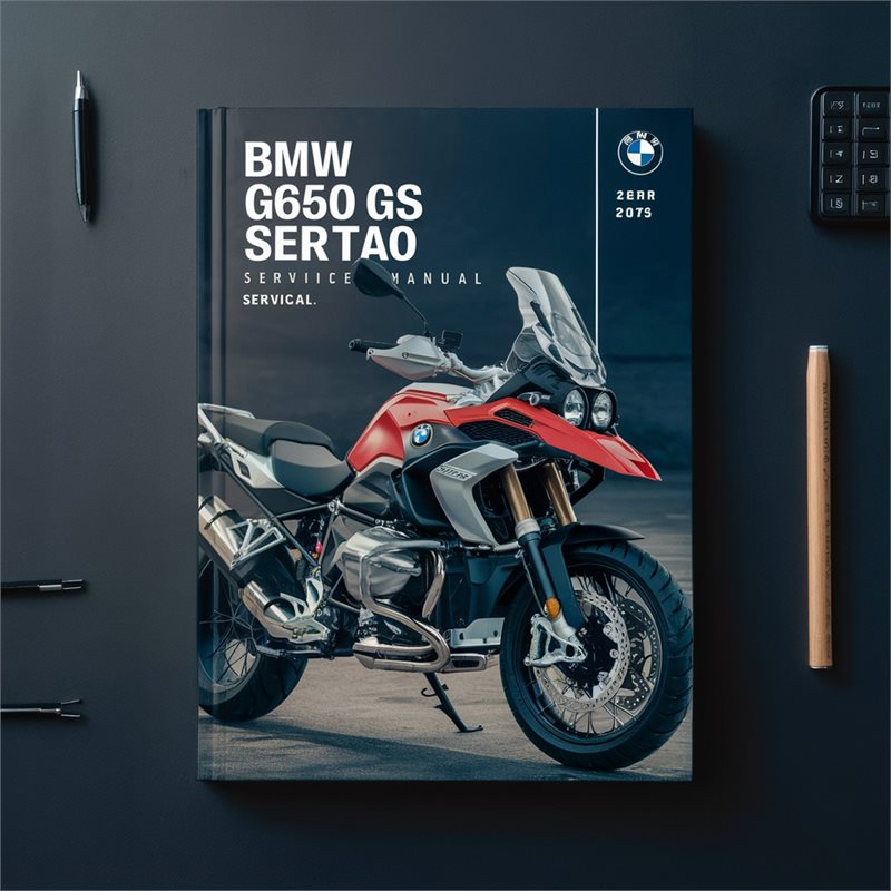 Citroen GS BMW G650 Sertao Service Repair Workshop Manual PDF