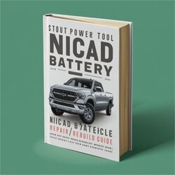 Stout Power Tool Battery - Rebuild Nicad Service Repair Workshop Manual PDF