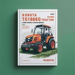 Kubota TG1860 TG1860G Lawn Garden Tractor Service Repair Workshop Manual PDF