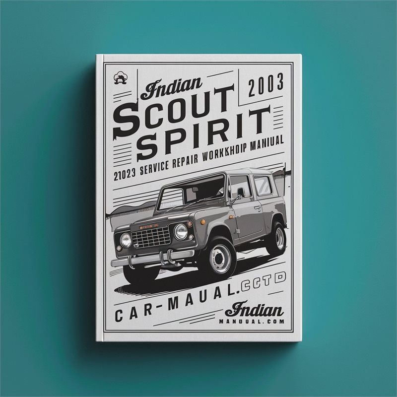 2002-2003 Indian Scout Spirit Service Repair Workshop Manual PDF