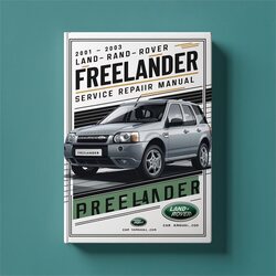 2001-2003 Land Rover Freelander Service Repair Workshop Manual PDF
