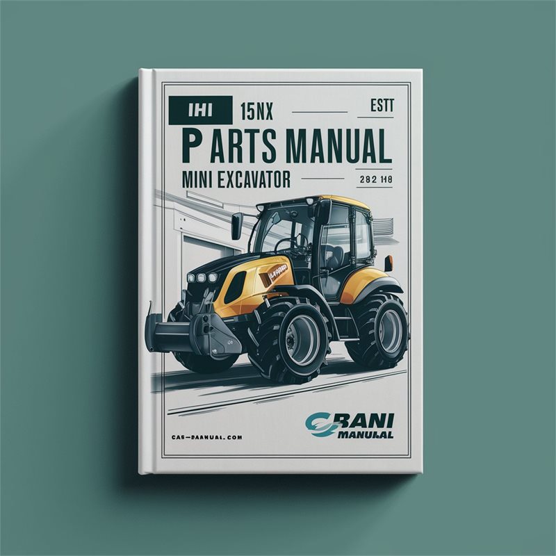 IHI 15NX Parts Mini Excavator Catalog PDF