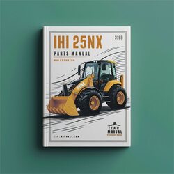 IHI 25NX Parts Mini Excavator Catalog PDF