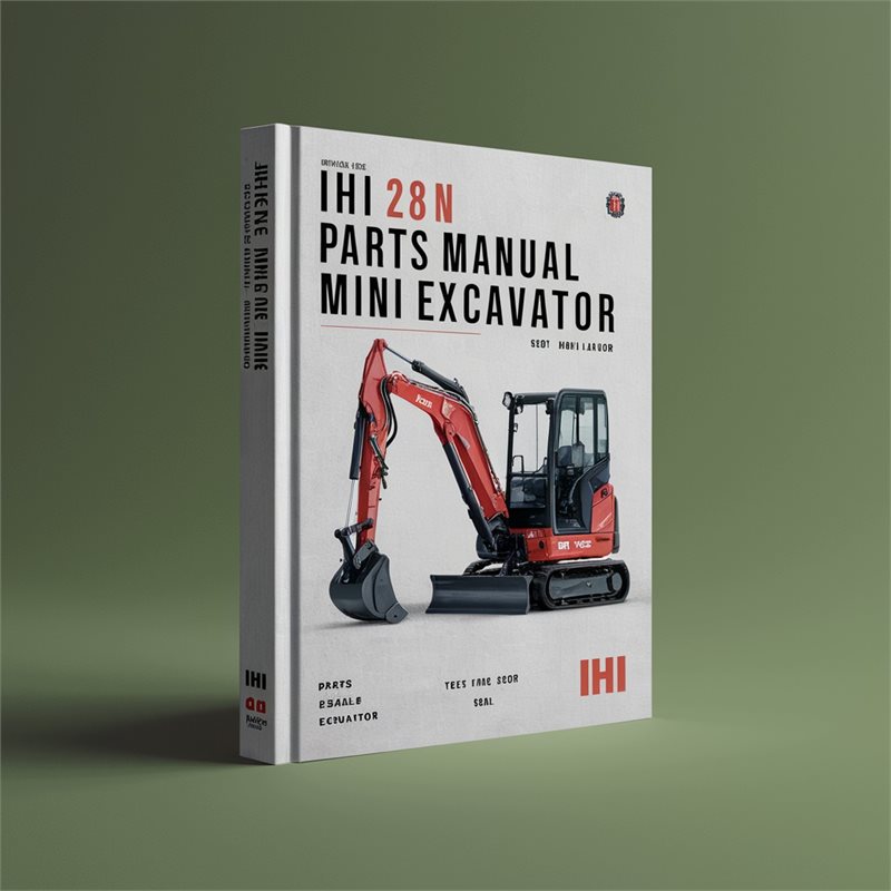 IHI 28N Parts Mini Excavator Catalog PDF