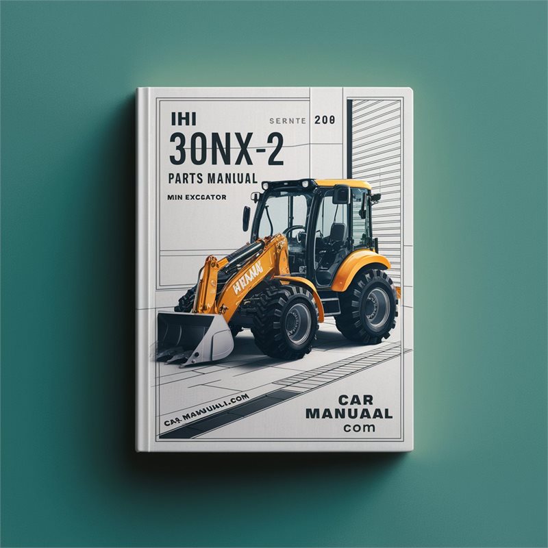 IHI 30NX 2 30NX-2 Parts Mini Excavator Catalog PDF