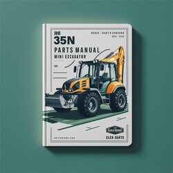 IHI 35N Parts Mini Excavator Catalog PDF