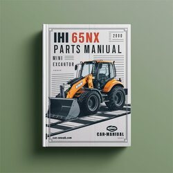 IHI 65NX Parts Mini Excavator Catalog PDF