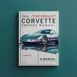 1999 Chevrolet Corvette Chevy/ Owners Owner's Manual PDF