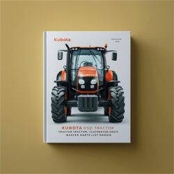 Kubota B7510HSD Tractor Illustrated Master List Parts Catalog PDF
