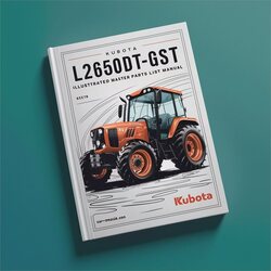 Kubota L2650dt-gst Tractor Illustrated Master Parts Catalog PDF