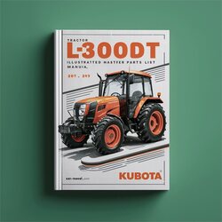 Kubota L3000DT Tractor Illustrated Master Parts Catalog PDF