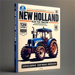 New Holland TC29 TC29D Tractor Shop Service Repair Workshop Manual PDF