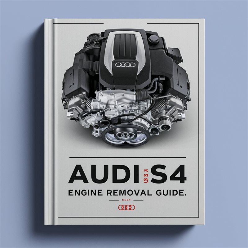 Audi B5 S4 Engine Removal Service Repair Workshop Manual PDF
