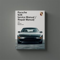 Porsche 928 Service Repair Workshop Manual PDF