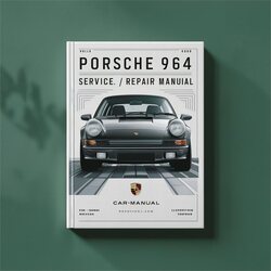 Porsche 964 Service Repair Workshop Manual PDF