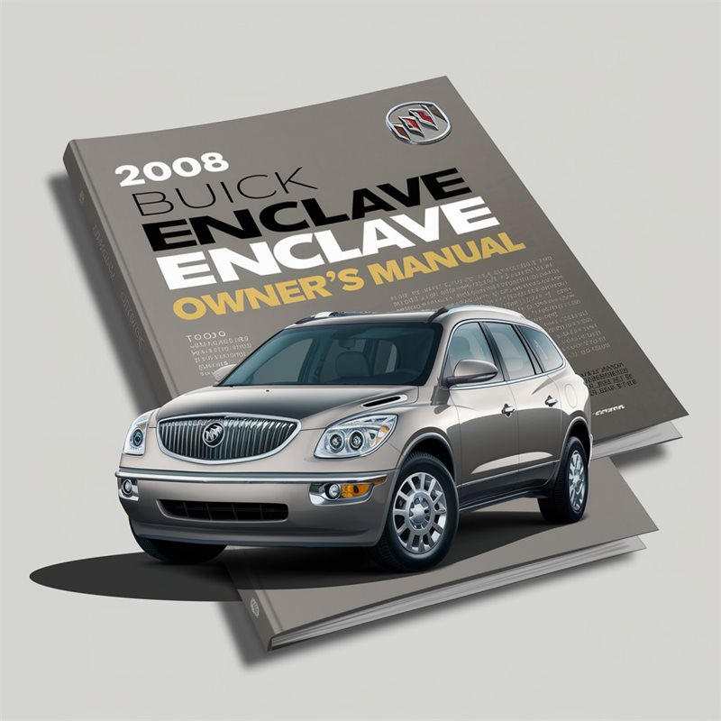 2008 Buick Enclave Owners Owner's Manual PDF