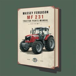 Massey Ferguson MF 231 Tractor Parts 653199m91 Catalog PDF