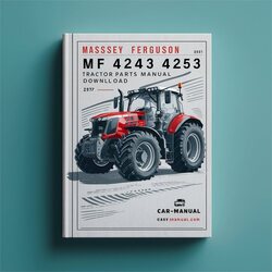 Massey Ferguson MF 4243 4253 Tractor Parts 653535m91 Catalog PDF