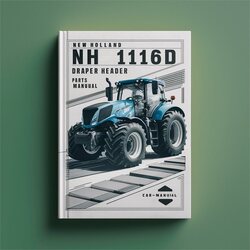 New Holland NH 1116D Draper Header Parts 5841110 Catalog PDF