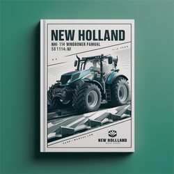 New Holland NH 114 Windrower Parts 5011414NF Catalog PDF