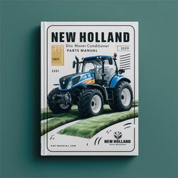 New Holland NH 1431 Disc Mower Conditioner Parts 55143110NF Catalog PDF