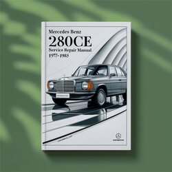 1977-1985 Mercedes Benz 280CE Service Repair Workshop Manual PDF