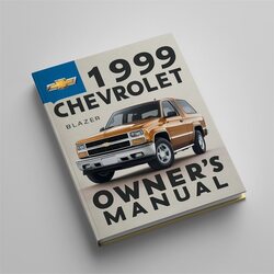 1999 Chevrolet Blazer /chevy Owners Owner's Manual PDF