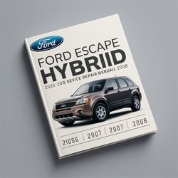 2005-2008 Ford Escape Hybrid Service Repair Workshop Manual PDF