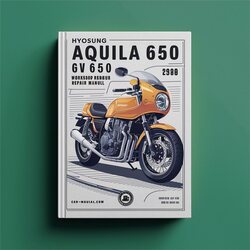 Hyosung Aquila 650 GV650 Service Repair Workshop Manual PDF