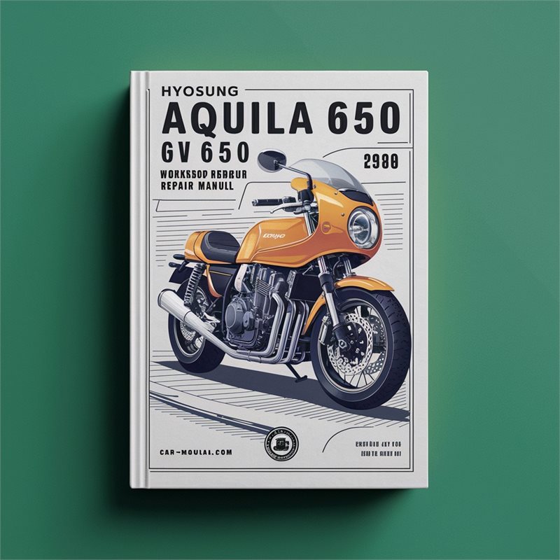 Hyosung Aquila 650 GV650 Service Repair Workshop Manual PDF