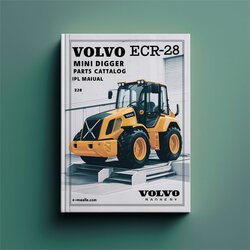 Rover Mini Volvo ECR28 Digger Excavator IPL Parts Catalog PDF