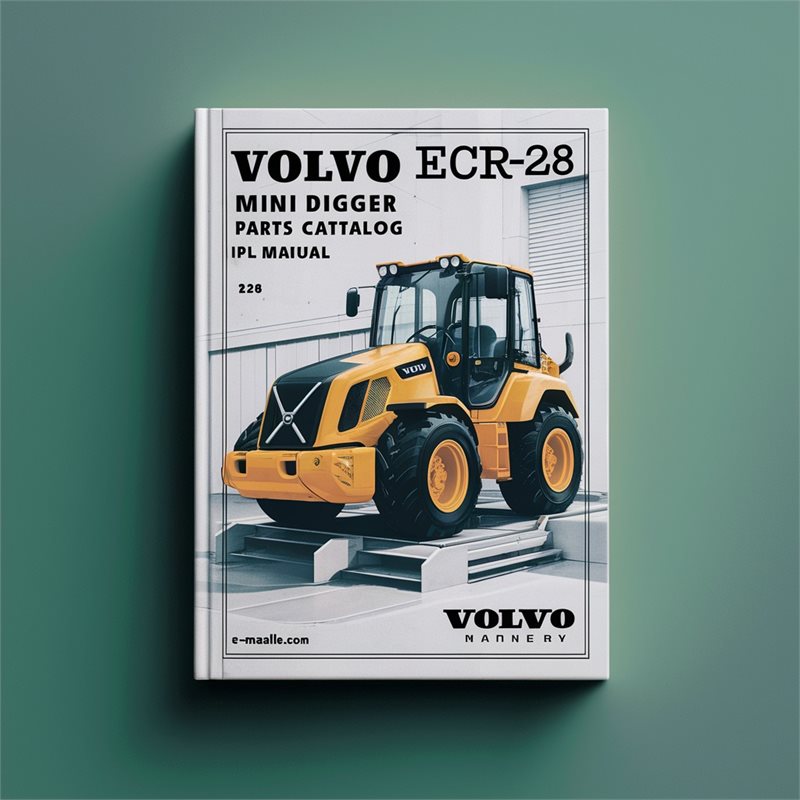 Rover Mini Volvo ECR28 Digger Excavator IPL Parts Catalog PDF
