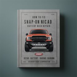 How Fix SNAP-ON Nicad Battery Nicd Service Repair Workshop Manual PDF